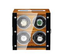 SNHHNSW Chandelier Watch Boxes Watch Winder pour Les Montres automatiques du 4/4/6/9 avec rétro-éclairage, contrôle de l'écran Tactile LCD et 15 programmes de Bobine, Lustre Jaune (Un 2 0)