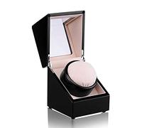 SNHHNSW Chandelier Watch Watch Automatic Single Watch Winder, avec des oreillers de Montres Flexibles Doux, 4 Modes de Rotation, des Moteurs Silencieux Montres Chandelier