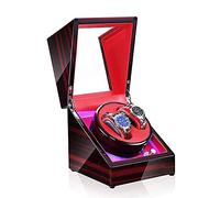 SNHHNSW Chandelier Watch Winder Automatic Motor Light 5 Modes de Rotation Boîte de Rangement de Montre - Disponible en 6 Styles Chandelier
