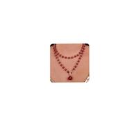 SNHHNSW Collier de fermoir à bouteille à bascule avec une chaîne d'oreilles avec chaîne d'oreilles en perle pour femmes (noir)