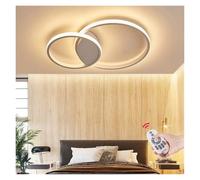 SNHHNSW d Acrylic Ceiling Lights, Wrought-Iron Round Led Living Room Lamp, Modern Design Metal d for Dining Room Kitchen Bedroom Bathroom Ceiling Lights