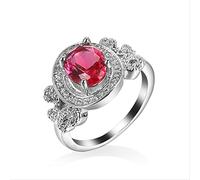 SNHHNSW La bague de mariage a créé un engagement rubis pour les femmes bien