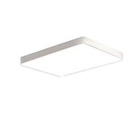 SNHHNSW Pendant Light, Modern Ultra-Thin Square Large LED Flush Mount Ceiling Light 3000K4500K6000K Three Colors Adjustable Side Length 23.6 inches Indoor Ceiling Lighting for Hotel Lobby(Black)