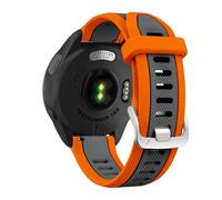 SNHHNSW Sortie rapide 20 mm Band de silicone sportif à deux tons pour Erunner 165 Musique 245 645 55 pour Venu 2 Plus pour Vivoactive 5 Watch Strap