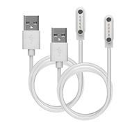 SNHVXLFW Cable USB Compatible Pour Smartwatch SaveFamily Montre Connectée Enfant Enjoy (2 Pack)