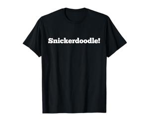 Snickerdoodle, drôle de malédiction pour Enfants en Toute sécurité jurer malédiction Mauvais Mot T-Shirt