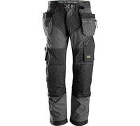Snickers 112 Pantalon de travail FlexiWork avec poches en bois Bleu marine/noir Taille 256