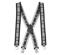 Snickers 90500418000 Bretelles élastiques Taille unique Noir/Blanc