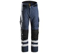 Snickers AllroundWork 37.5® Pantalon de travail isolantit, EN 14404 Navy-Noir L/LONG