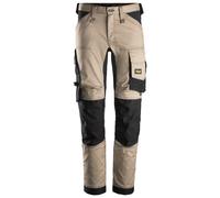 Snickers AllroundWork Pantalon de travail stretchit, EN 14404 Kaki-Noir 52