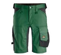 Snickers AllroundWork Stretch Arbeitsshorts Vert Forêt-Noir 46