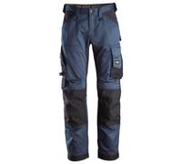 Snickers AllroundWork Stretch Loose Fit Pantalon de travailit, EN 14404 Navy-Noir 50