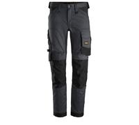 Snickers AllroundWork Stretch Pantalon de travailit, EN 14404 Gris acier-Noir 58