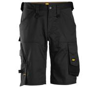 Snickers AllroundWork Stretch Shorts de travailitsshorts, EN 14404 Noir 44
