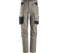 Snickers AllroundWork Stretch Travailitpantalon sans genouillère Kaki/Noir 48