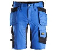 Snickers AllroundWork Stretchitsshorts avec poches holster bleu-noir 48