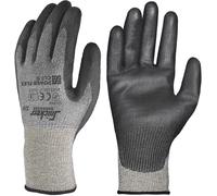 Snickers Arbeitshandschuhe Power Flex Cut 5 Gants (10 paires) Gris pierre/Noir 8