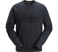 Snickers Arbeitspullover Logo Sweatshirt Navy/Mel/Noir XS