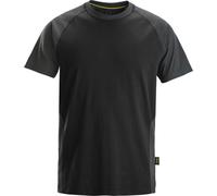 Snickers Arbeitsshirt 2 couleurs T-shirt noir/gris acier XL