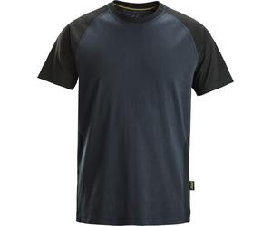 Snickers Arbeitsshirt T-shirt 2 couleurs Navy/Noir L