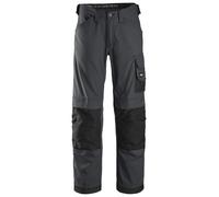 Snickers Canvas Arbeitshose, EN 14404 gris acier-noir 46