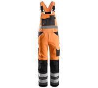 Snickers Cotte à bretelles Hi-Visit, Cl. 2, EN 14404, 20471 HV-Orange-Anthrazit 116