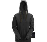 Snickers Femme TravailitPull-over SWW Logo Femme Hoodie mit Fermeture éclairrschluss Gris XL