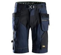 Snickers FlexiWork Arbeitsshorts avec poches holster Navy-Noir 52