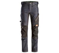 Snickers FlexiWork Denimitpantalon de travail, EN 14404 Denim-Noir 152