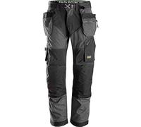 Snickers FlexiWork Pantalon de Travail avec Poches en Bois Bleu Marine/Noir Taille 46