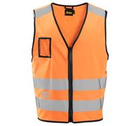 Snickers Gilet de travail Hi-Visit, Cl. 2, EN 20471 High-Vis Orange XXL