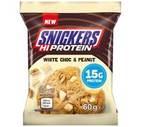 Snickers Hi-Protein Cookie, Chocolat blanc et cacahuètes - 60 g
