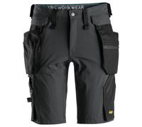 Snickers LiteWork Arbeitsshorts poches holster amovibles gris acier-noir 56