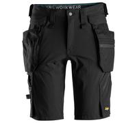 Snickers LiteWork Arbeitsshorts poches holster amovibles Noir 56