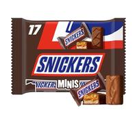 SNICKERS - Minis Barre Chocolat au Lait, Cacahuètes & Caramel - 333g