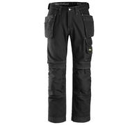 Snickers Pantalon de travail confortable en cotonit, EN 14404 Noir 146