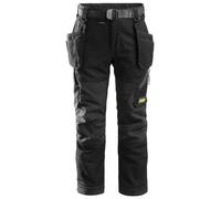 Snickers Pantalon FlexiWork Junior Noir 164