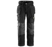 Snickers Pantalon Rip-Stop pour poseur de sol, avec poches. Poches holster, EN 14404 Noir 116