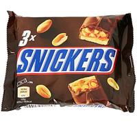 Snickers - Paquet de 3 Barres Snickers