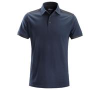 Snickers Polo AllroundWork gris marine-acier M
