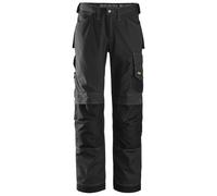 Snickers Rip-Stop Pantalon de travail pour artisansit, EN 14404 Noir 42