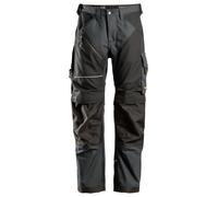 Snickers RuffWork Canvas+ pantalon de travailit, EN 14404 gris acier-noir 158