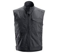 Snickers Service Arbeitgilet gris acier 3XL