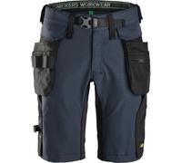 Snickers short de travailitshort FlexiWork mit poches holster amovibles Navy/Noir 44