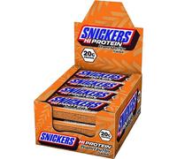 Snickers - Snickers HIPROTEIN Bar, 12 x 57 g barre / barquette, goût : beurre de cacahuète