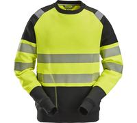 Snickers T-shirt de sécurité High-Vis, sweat-shirt, cl. 2 High-Vis jaune/noir L