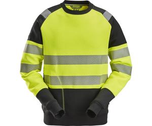 Snickers T-shirt de sécurité High-Vis, sweat-shirt, cl. 2 High-Vis jaune/noir L