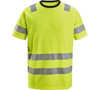 Snickers T-shirt haute visibilité T-shirt, classe 2 Jaune haute visibilité M