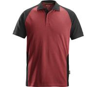 Snickers T-shirt Polo 2 couleurs Chili/Noir S
