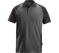 Snickers T-Shirt Polo 2 couleurs gris acier/noir XS